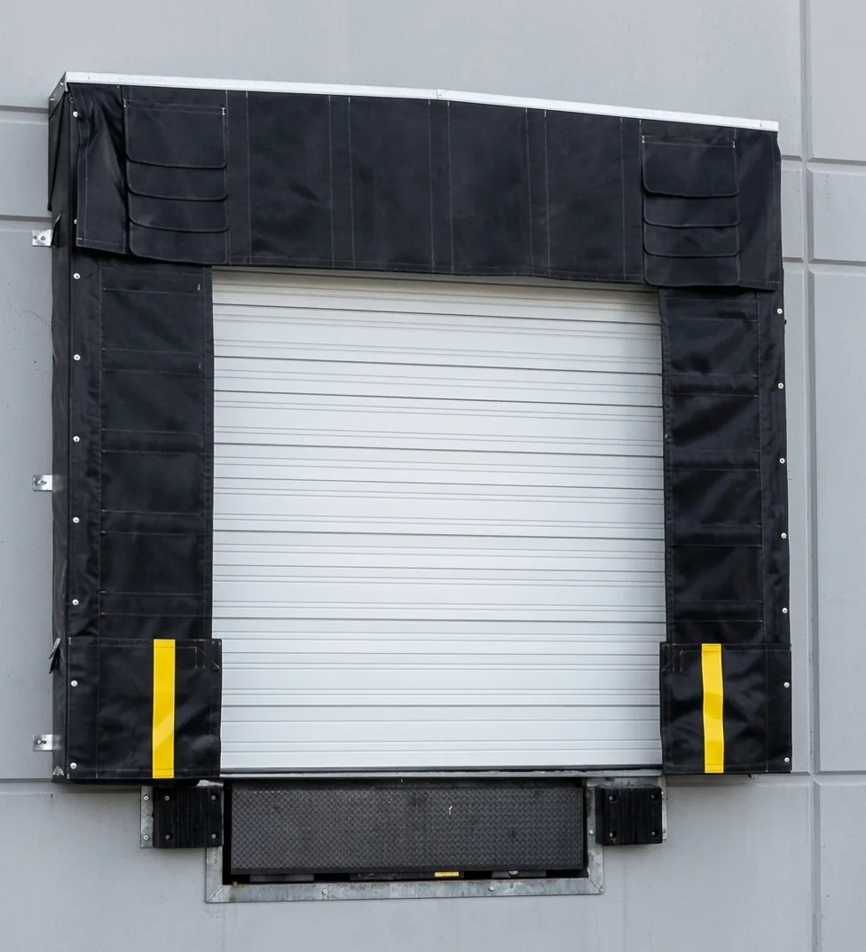 The finished result of professional loading dock repair: the completed work looking clean, correct — Dayton, OH